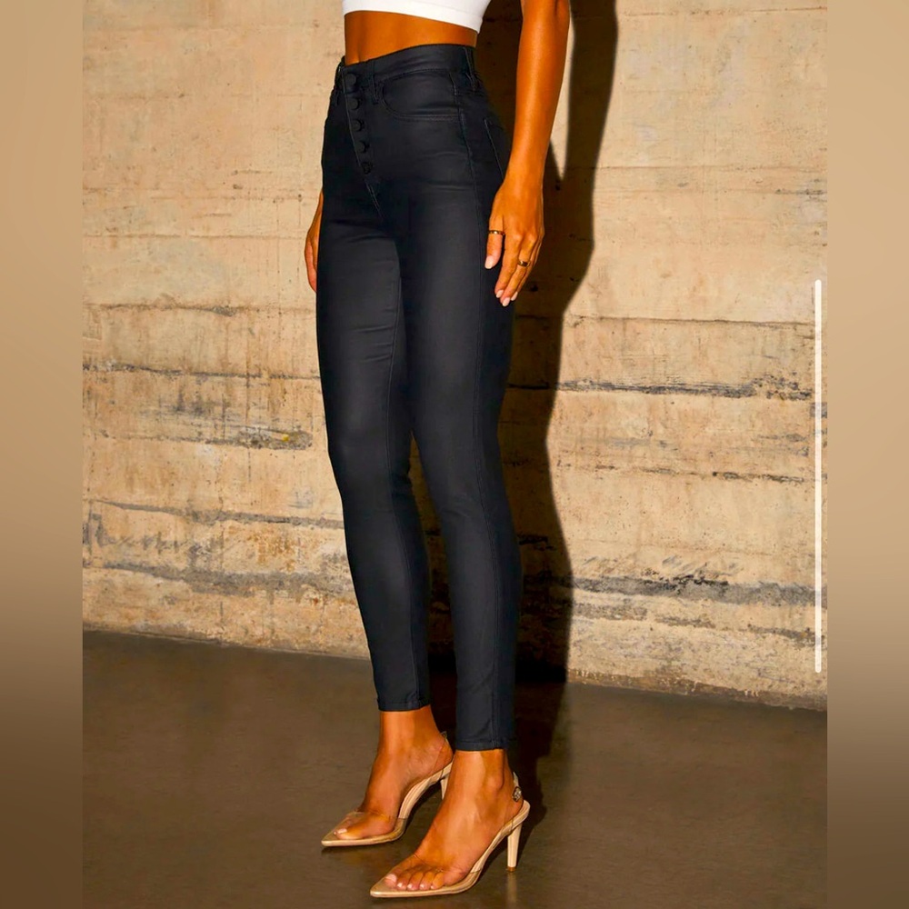 Faux Leather skinny leggings